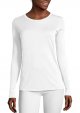Women's Sport Long Sleeve Crewneck T-Shirt, Moisture-Wicking Tee