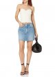 Ladies Denim Mini Skirt Slim Skirt